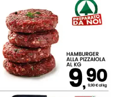 Hamburger alla pizzaiola