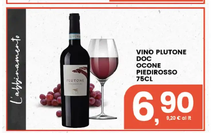 Vino Plutone DOC Occone Piedirosso