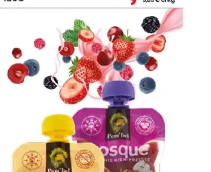 Smoothie mela pom'bel vari gusti