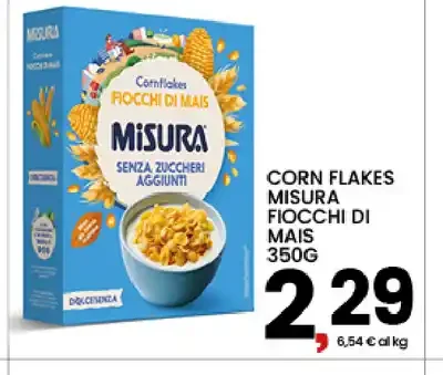 Corn flakes Misura fiocchi di mais