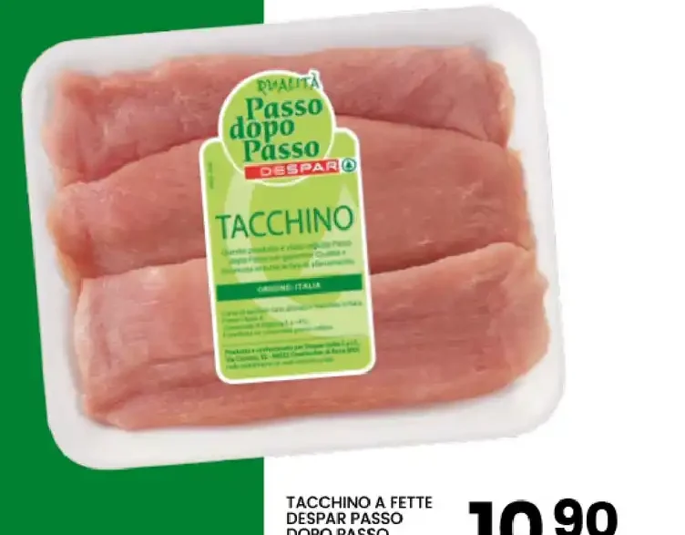 Tacchino a fette Despar Passo Dopo Passo