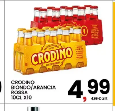 Crodino biondo/arancia rossa