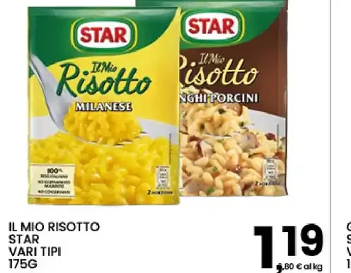 Il Mio Risotto Star vari tipi
