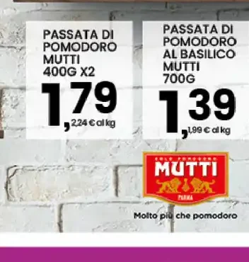 Passata di pomodoro al basilico Mutti