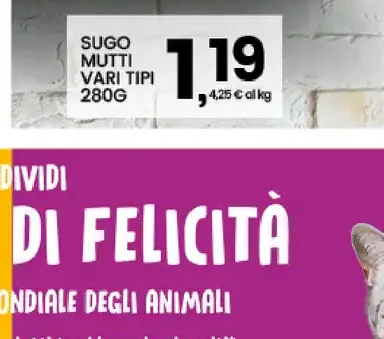 Sugo Mutti vari tipi