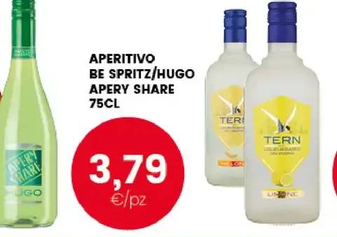 Aperitivo BE Spritz/Hugo Apery Share