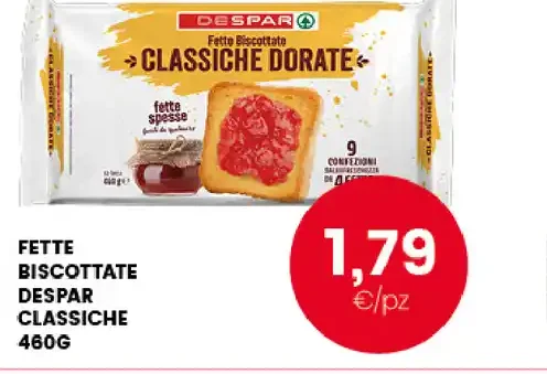 Fette biscottate Despar Classiche
