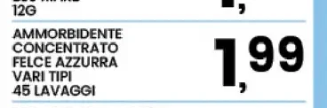 Ammorbidente concentrato Felce Azzurra vari tipi