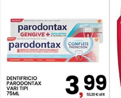 Dentifricio Parodontax