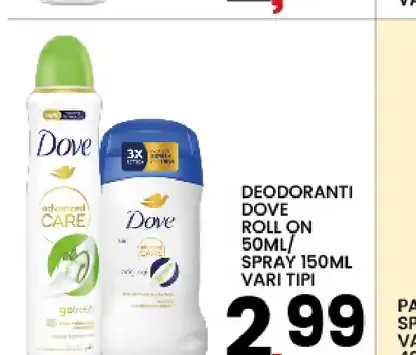 Deodoranti Dove