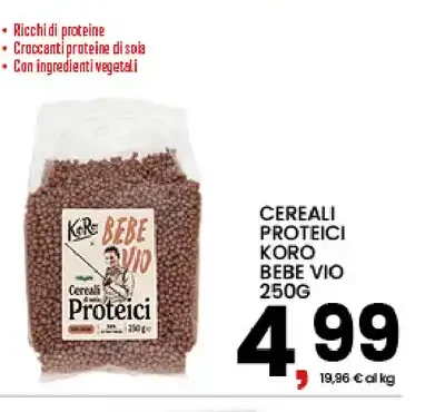Cereali proteici Koro Bebe Bio