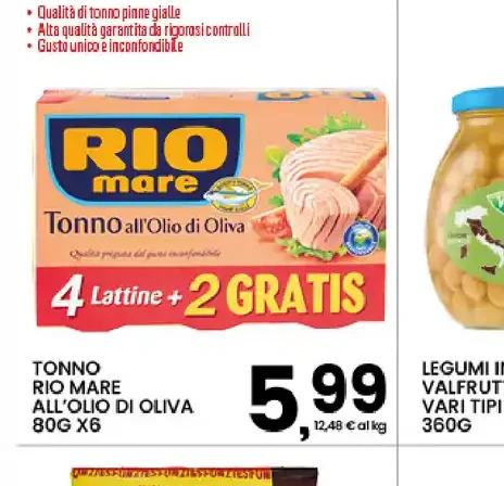 Tonno all'olio di oliva
