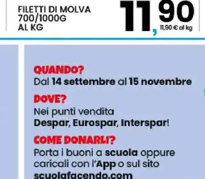 Filetti di molva