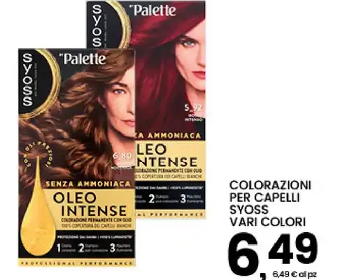 Colorazioni per capelli