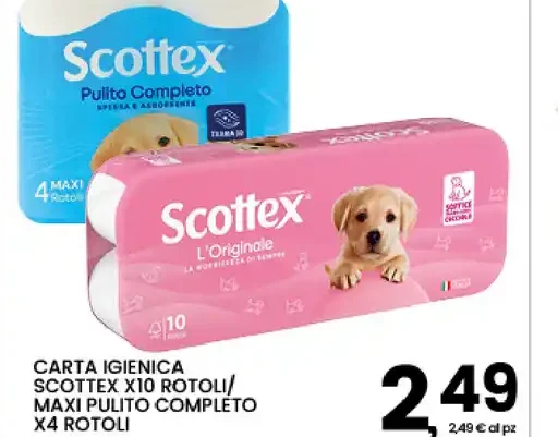 Carta igienica Scottex