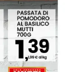 Passata di pomodoro al basilico Mutti