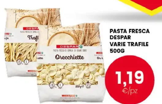 Pasta fresca Despar