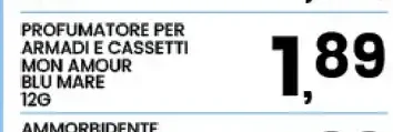 Profumatore per armadi e cassetti Mon Amour Blu Mare