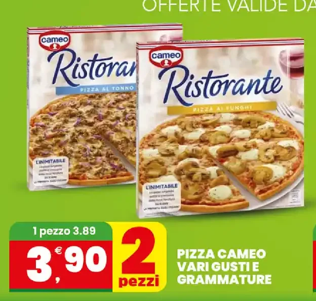 Pizza Cameo vari gusti e grammature