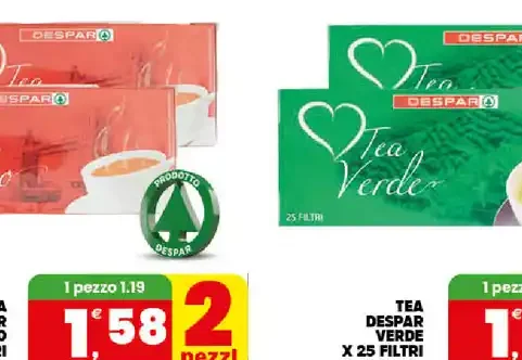 Tea Despar classico 25 filtri