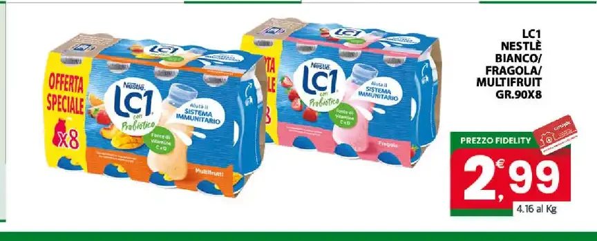 LC1 Nestlé Biancoi fragola/multifrutti