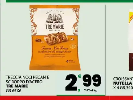 Treccia nocci e pan e sciroppo d'acero