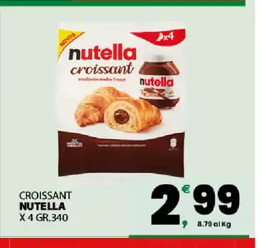 Croissant Nutella