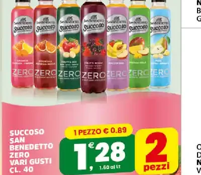 Succo San Benedetto Zero