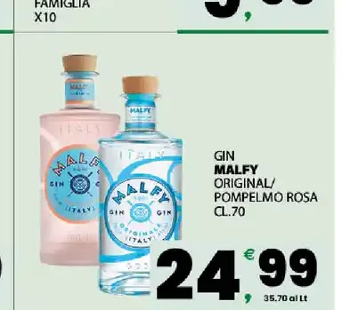 Gin Malfy Original Pompelmo Rosa