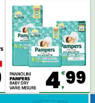 Pannolini Pampers Baby Dry