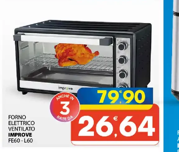 Forno elettrico ventilato