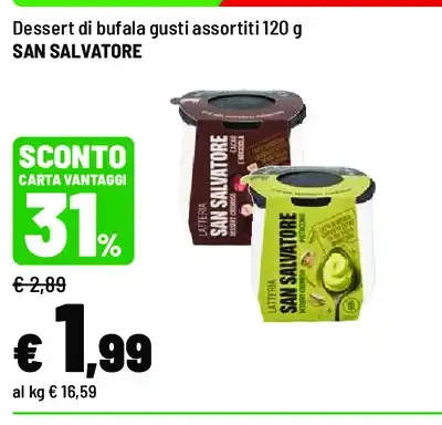 Dessert di bufala