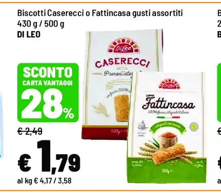 Biscotti Caserecci o Fattincasa