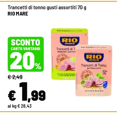 Trancetti di tonno