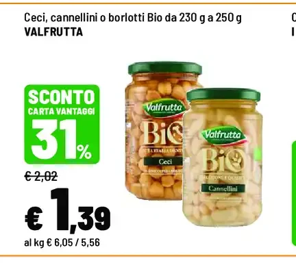Ceci, cannellini o borlotti Bio