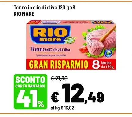 Tonno in olio di oliva