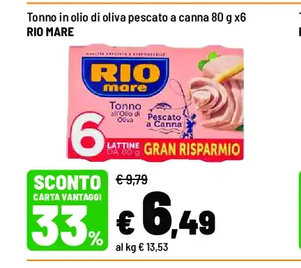 Tonno in olio di oliva
