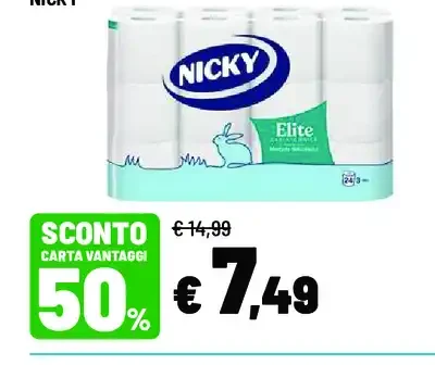 Carta igienica Elite