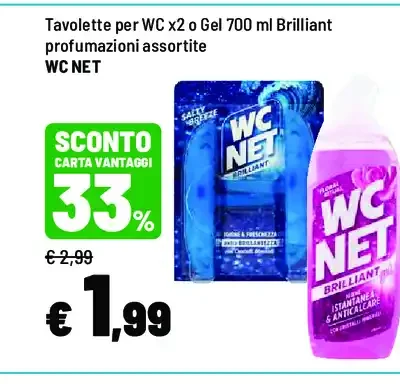 Tavolette per WC o gel