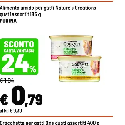 Alimento umido per gatti Nature's Creations