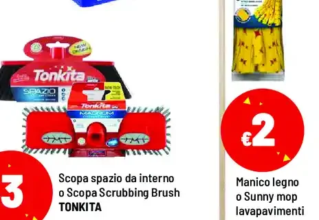 Scopa spazio da interno o scopa Scrubbing Brush