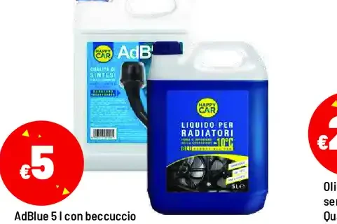 AdBlue o liquido radiatore