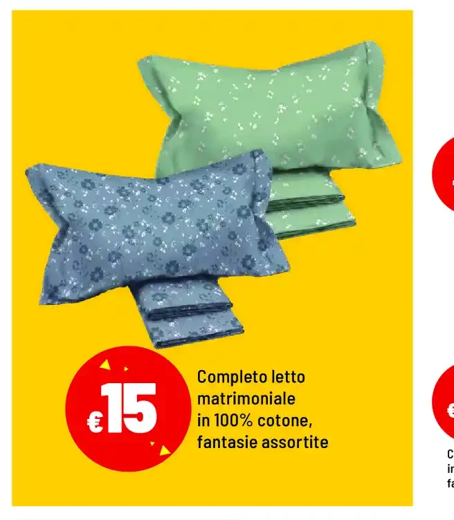 Completo letto matrimoniale