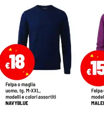 Felpa o maglia uomo