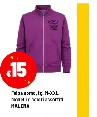 Felpa uomo