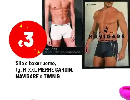 Slip o boxer uomo