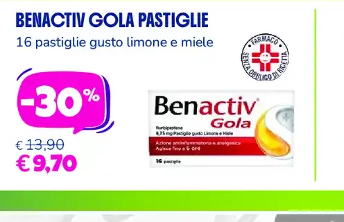 Benactiv Gola pastiglie
