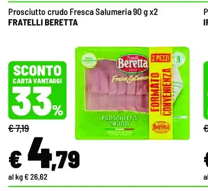Prosciutto crudo