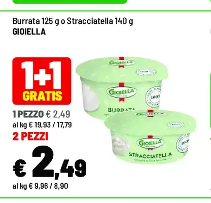 Burrata o Stracciatella