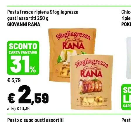 Pasta fresca ripiena